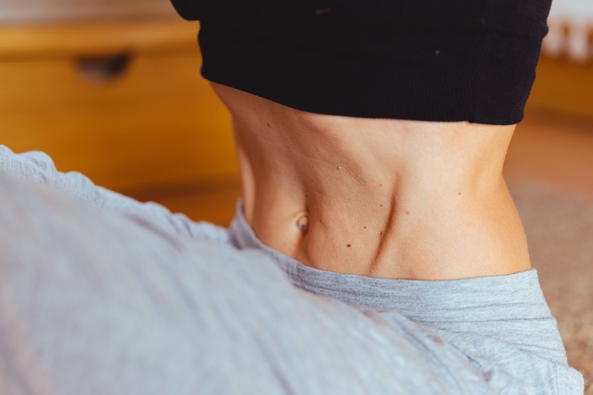Três tipos de diástase abdominal
